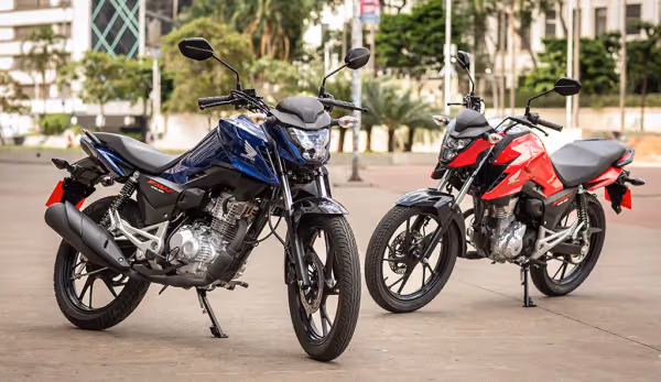 Novas cores da Honda CG 160 Fan